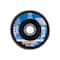 Pferd 5" x 7/8" A.H. POLIFAN Flap Disc - Z SG POWER STEELOX, Zirconia, 60 Grit, Conical 62226 - alternate 2